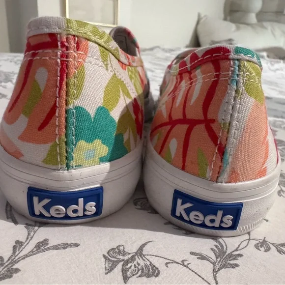 Keds Multicolor Floral Slip-On Sneakers - Picture 6 of 7